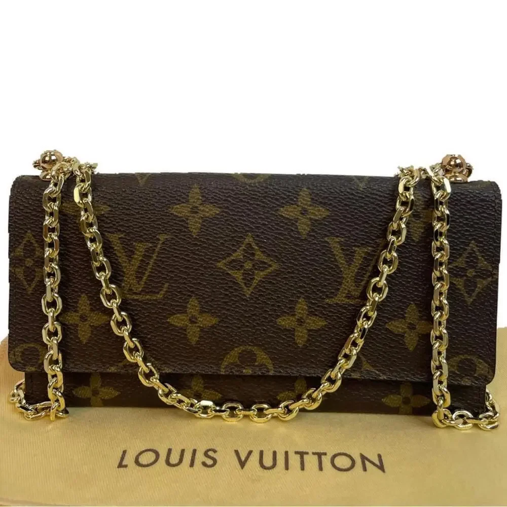LOUIS VUITTON MONOGRAM FLAP WALLET